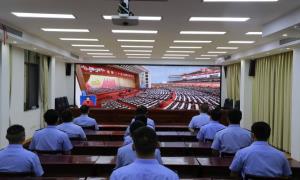 党的二十大报告在百色移民管理队伍中引起强烈反响