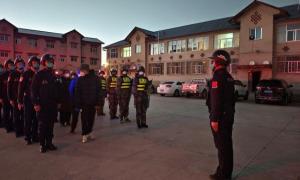 帕里边境派出所联合巡逻行动正在进行中