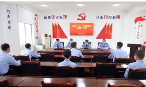 勐桥边境派出所组织开展“喜迎二十大、奋进新征程”主题党日活动
