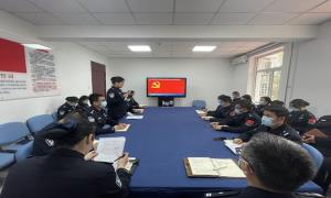 支部共建交流学，全力推进京藏边检事业高质量发展