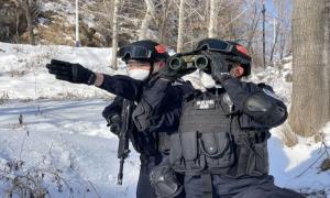 “大雪”隆冬日 冬训练兵忙