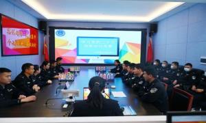 花桥坝边境检查站开展“学习党的二十大”保密知识竞赛活动