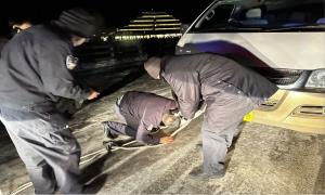 低温救援有速度 民警救助有温度