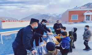 来自喀喇昆仑山深处移民警察的特殊“礼物”