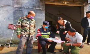 警徽闪耀在一线 “疫”无反顾冲在前