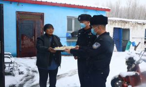 结对帮扶送温暖 点滴真情暖人心