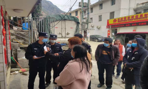 洛本卓边境派出所积极开展禁毒普法宣传活动