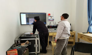 安全检查不松劲 护航校园“开学季”