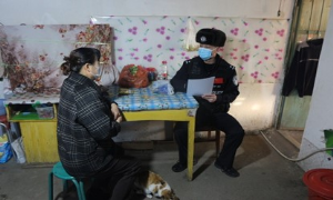奇巴隆边境派出所开展“百万警进千万家”走访活动