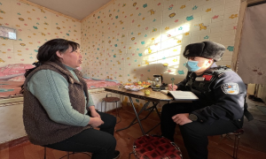恰合吉边境派出所开展“我与群众面对面”活动