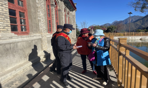 别样的景区警务室