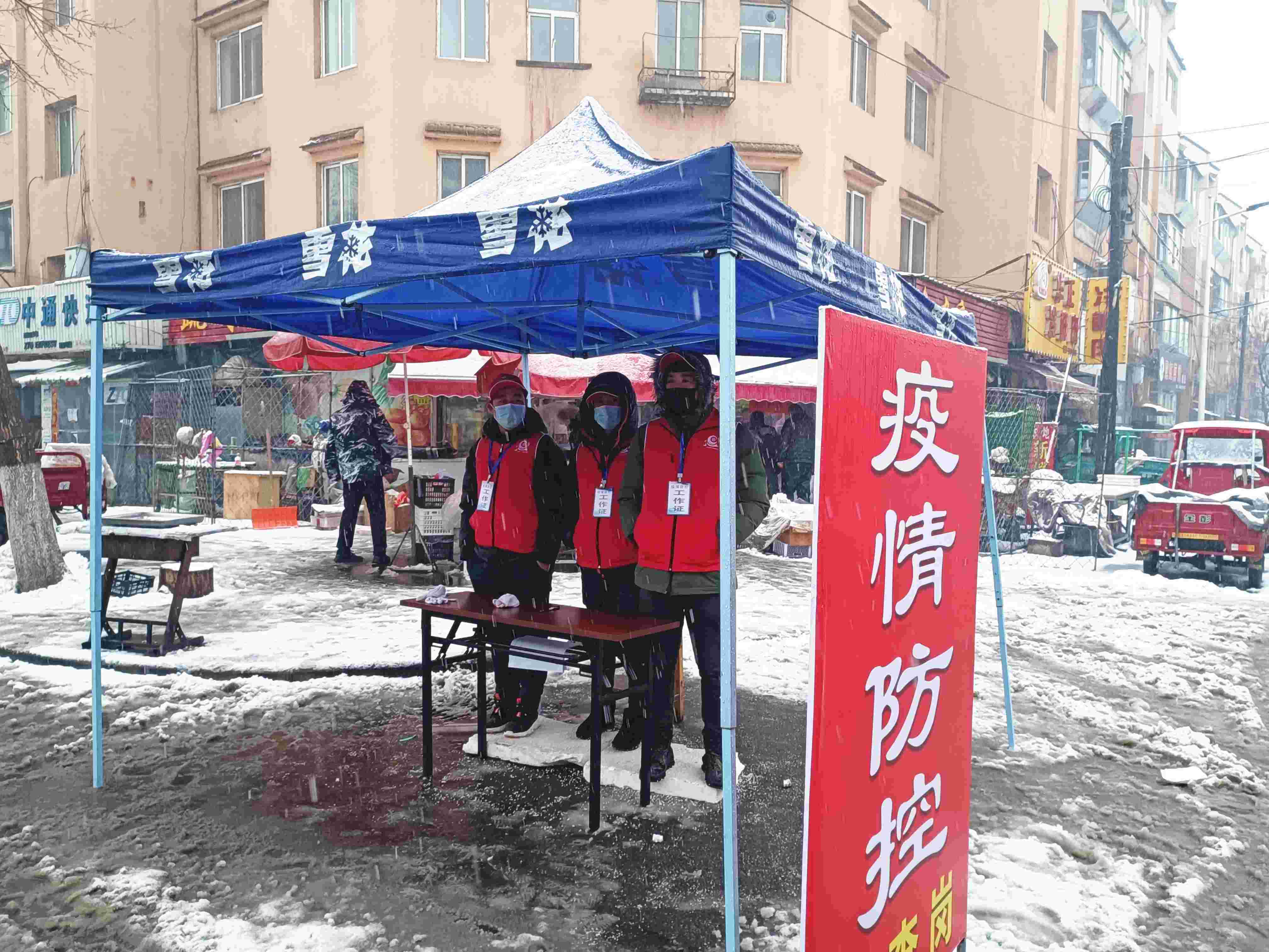 抚松镇马鹿村组织志愿者开展疫情防控志愿服务 (2).jpg
