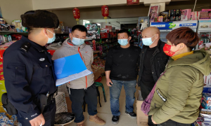 精准入户送安全 消防宣传不停歇