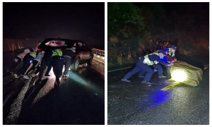 鹿马登边境派出所及时救助一起交通事故获赞誉