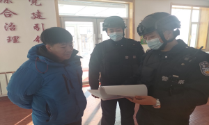 月晴边境派出所开展电信防诈骗宣传工作