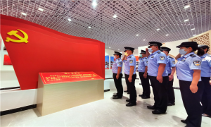 畹町出入境边防检查站芒海分站开展清明节祭奠英烈系列主题党日活动