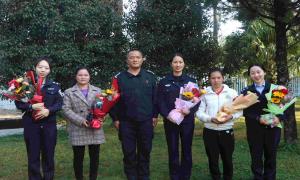勐康出入境边防检查站大黑山分站组织开展“三八”妇女节慰问活动