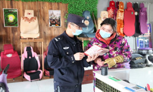 莫特格边境派出所反电信网络诈骗宣传进乡村