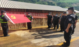 清明春深处 “警”色寄哀思