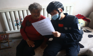 沙拉也门边境派出所开展边防政策法规宣传教育活动