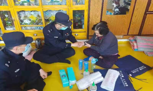 白金边境派出所走访抗美援朝志愿军烈士家属