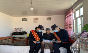 沙拉也门边境派出所持续推进边防政策法规宣传活动