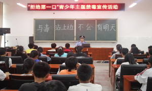 法律进校园 安全伴成长
