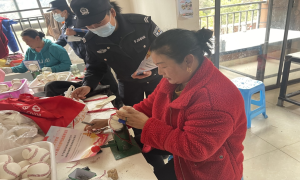 上帕边境派出所扎实开展防范电诈宣传活动