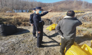 马滴达边境派出所护航春耕不误时