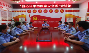 凭祥边境检查站开展全民国家安全教育日法制宣传教育活动