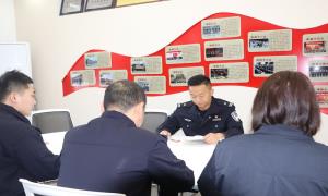 古登边境派出所组织开展“书香益警营，文化育警心”读书分享活动