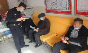 奇巴隆边境派出所开展“全民国家安全教育日”普法宣传活动