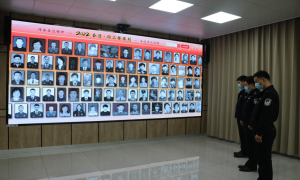 延吉出入境边防检查站开展网上主题祭祀活动