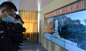 月晴边境派出所开展网上祭扫活动