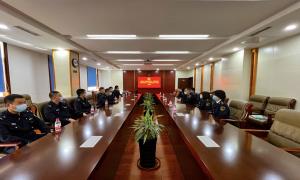 锦州出入境边防检查站学习贯彻“庆祝中国共产主义青年团成立100周年大会”会议精神