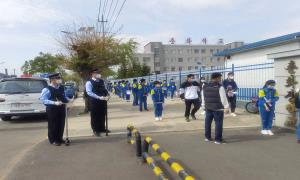 春化边境派出所全力护航辖区学校复学复课