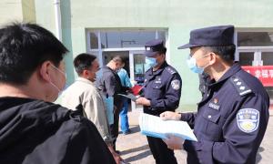 安全宣讲进辖区 警民共建保平安