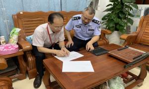 钦州出入境边防检查站走访驻地教育部门和重点学校 积极协调民警子女入学事宜