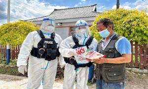 前哨边境检查站开展“国际禁毒日”铲毒踏查活动