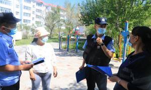 乌什水边境派出所深入辖区广泛开展网络安全法宣传