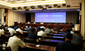 河南省嵩县召开乡村振兴工作专题培训会