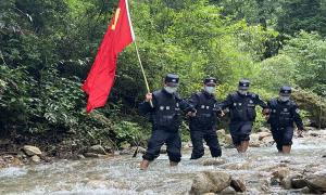山坳里的抵边警务室