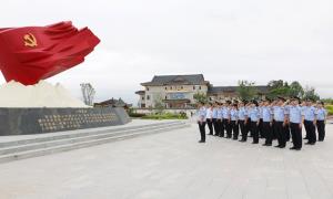 延吉出入境边防检查站开展喜迎建党节系列活动