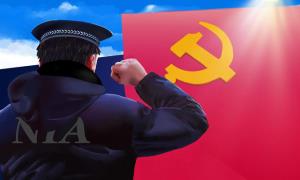 “画”说边关党旗红