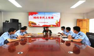 石月亮边境派出所开展“七一”系列活动