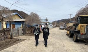 和龙边境检查站开展防范电信网络诈骗宣传活动