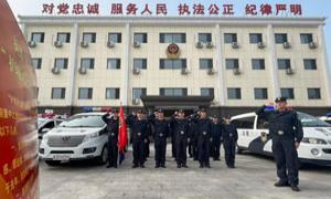 誓言鼓斗志 巡查保安全