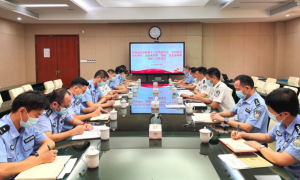 皇岗出入境边防检查站召开巩固深化执勤十三队“全国模范公安单位”创建成果暨“四强”党支部样板创建工作推进会