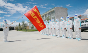 举旗帜 亮身份 冲在前