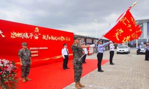 深圳机场出入境边防检查站开展“护航二十大 忠诚保平安”联勤联巡行动